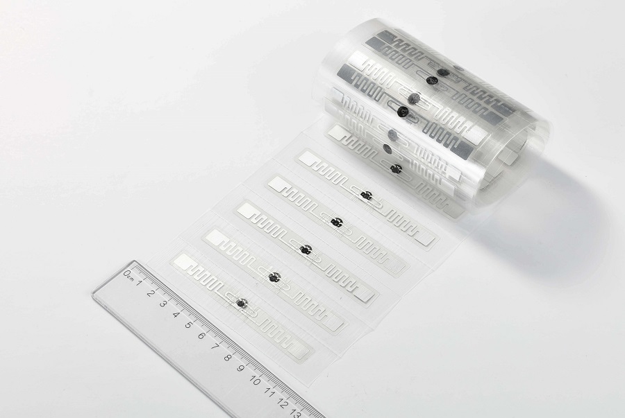 Etiqueta RFID adhesiva para parabrisas de vehículos